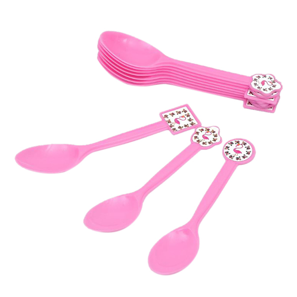 10pcs plastic spoons