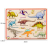 Wooden Magnetic Dinosaur Puzzle Children's Educational Toys,wood【English Packaging】_201665078_1_m