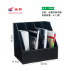 Leather 4-shelf Bookcase,one colour only,Leather【Chinese English  Packaging】_201550068_1_m