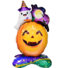 Base Ghost Pumpkin Aluminum Balloon,one colour only,Aluminum film【Packaging without Words】_P02906146_5_m