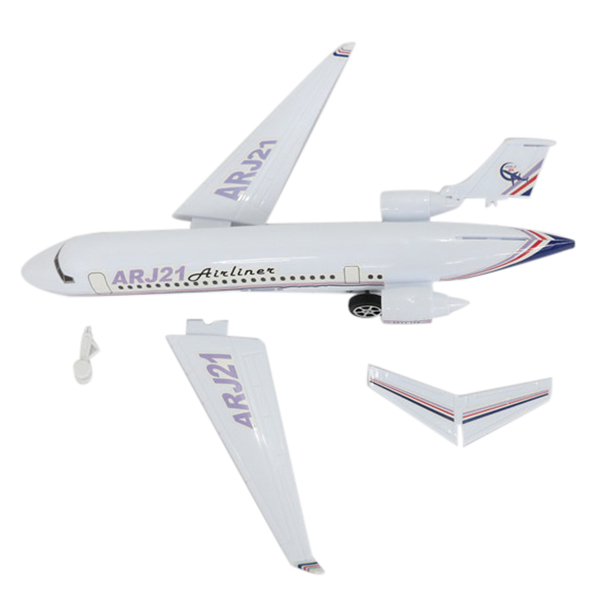 airliner Inertia Realistic Passenger plane Plastic【English Packaging】_200593679_hd