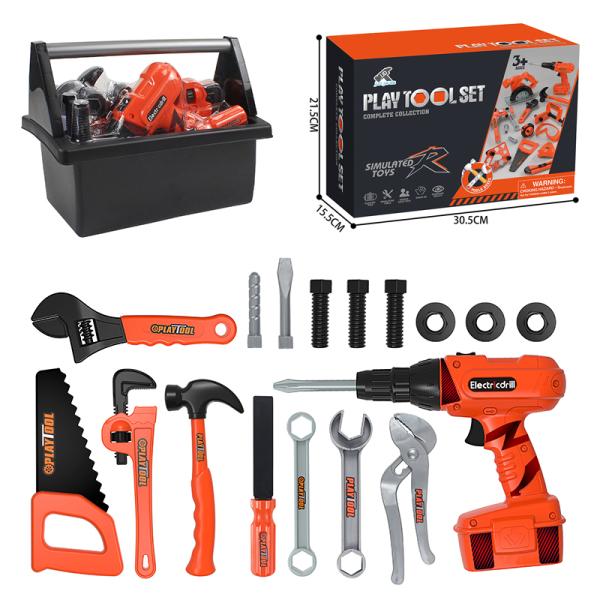 Tool electric drill set portable box