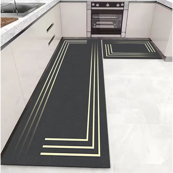 Kitchen specific floor mat set