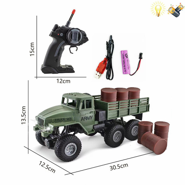 Шестикратное военное автотранспортное средство с кабелем USB