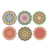 8PCS Diamond Painting Coasters,Multiple styles,Plastic【English Packaging】_201368341