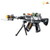 gun Electric Machine gun Lights Sound Shaking English language IC Spray painting and solid color Plastic【English Packaging】_P01942310_2_m