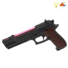 gun Electric Pistol
 Lights Sound IC without language Solid color Plastic【English Packaging】_P01990909_3_m