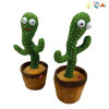 Battery version swinging tongue recording cactus Electric Lights Sound Music English language IC Plush【English Packaging】_201210182_1_m