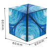 Трансграничные магнитные многофункциональные кубики, магнитные трехмерные блоки, декомпрессионные и 3D - игрушки,Квадратная форма колец,Многогранный,пластик【Упаковка на английском языке】_P02370681_2_m