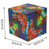 Трансграничный многофункциональный кубик Рубика Магнитные трехмерные строительные блоки декомпрессионные декомпрессионные 3D игрушки,Квадратная форма колец,Многогранный,пластик【Упаковка на английском языке】_P02370681_4_m