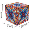 Трансграничный многофункциональный кубик Рубика Магнитные трехмерные строительные блоки декомпрессионные декомпрессионные 3D игрушки,Квадратная форма колец,Многогранный,пластик【Упаковка на английском языке】_P02370681_10_m