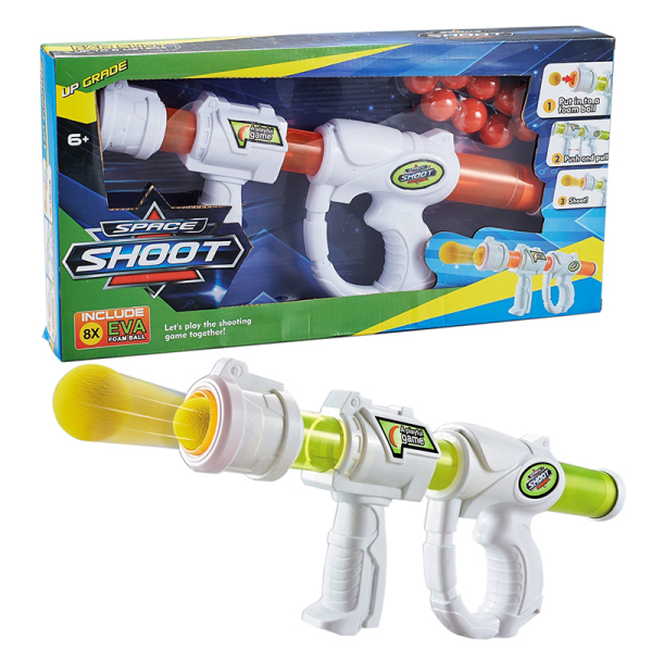 air gun Soft bullet Submachine gun Solid color Plastic【English Packaging】_201268117_hd