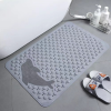 Solid Color Rectangular Massage Brush Bathroom Non-Slip Mat,Mix color,Textile【Packaging without Words】_P02908438_3_m