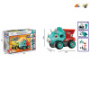 Triangle Dragon Scrap Truck Combination Remote Control Remote controller excludes batteries,toy includes batteries Sound Plastic【English Packaging】_201228218