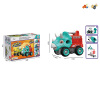 Triangle Dragon Fire Truck Combination Remote Control Remote controller excludes batteries,toy includes batteries Sound Plastic【English Packaging】_201228219