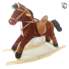 Wooden rocking horse Wooden horse Music Plush【Packaging without Words】_P02473387_2_m