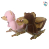 Wooden donkey rocking cart Rocking chair Music Plush【Packaging without Words】_P02473390_4_m