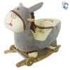 Wooden donkey rocking cart Rocking chair Music Plush【Packaging without Words】_201317688_1_m