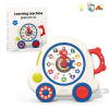 Children's educational cognitive clock toys,Electric,Cartoon model,Lights,Sound,Music,English language IC,Study,Plastic【English Packaging】_201351587_1_m