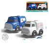 2PCS fire truck+police car Slide/taxiing Solid color Plastic【English Packaging】_P02507404_3_m