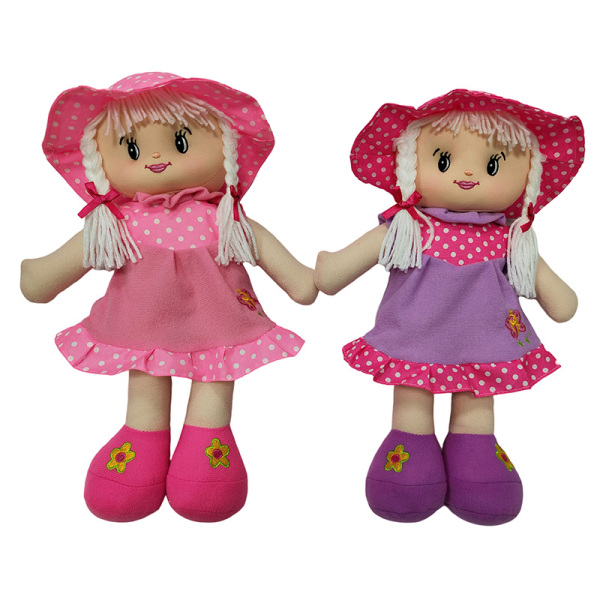 Cotton stuffed stuffed stuffed plush toy, 2-color doll,16 inches,Plush【English Packaging】_201354981_hd