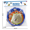 3PCS tambourine Solid color Plastic【English Packaging】_P02573203_5_m