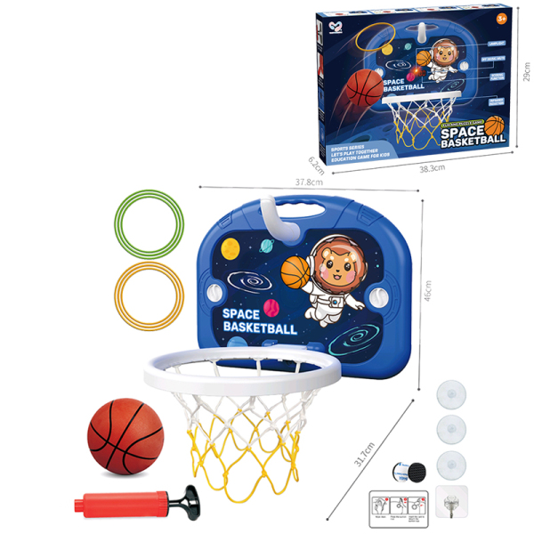 Large space children's basketball board+hoop set,Plastic【English Packaging】_201437162_hd