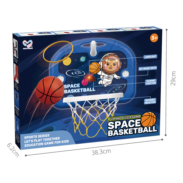 Large space children's basketball board set