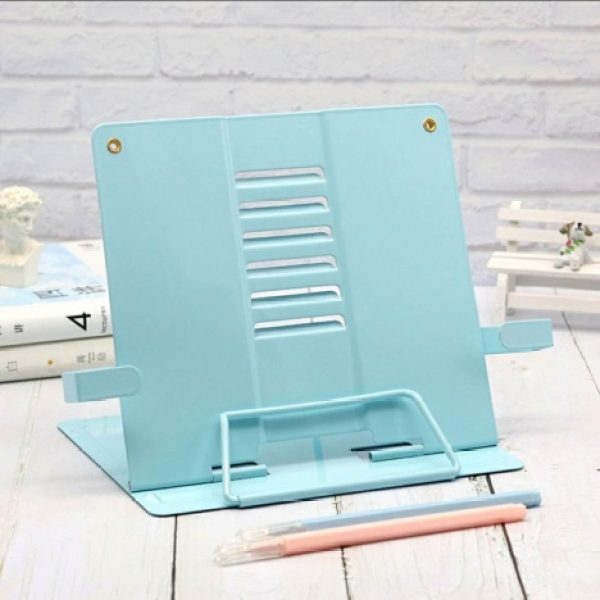 Upgraded Reading Rack with Side Shelf,one colour only,Metal【Packaging without Words】_201518629_hd