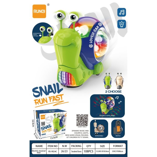 Snail 2 colors