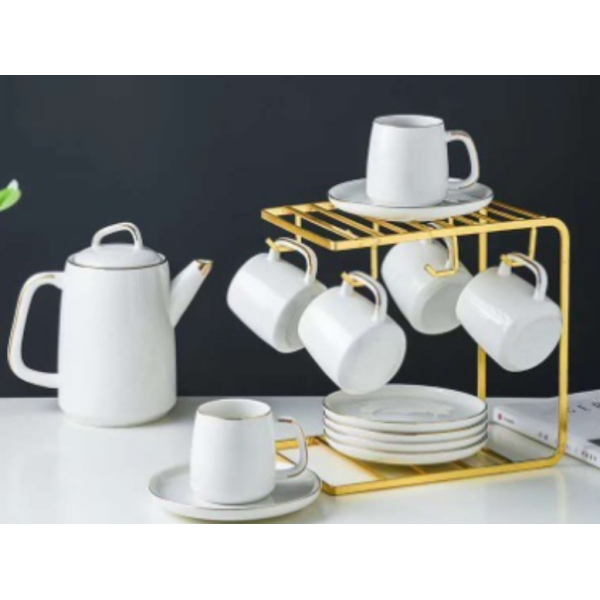 Tea Set,one colour only,Ceramics【Chinese English  Packaging】_201579751_hd