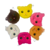 12PCS 10cm Kitten Coin Purse,Mix color,Multiple styles,Textile【Packaging without Words】_201627071