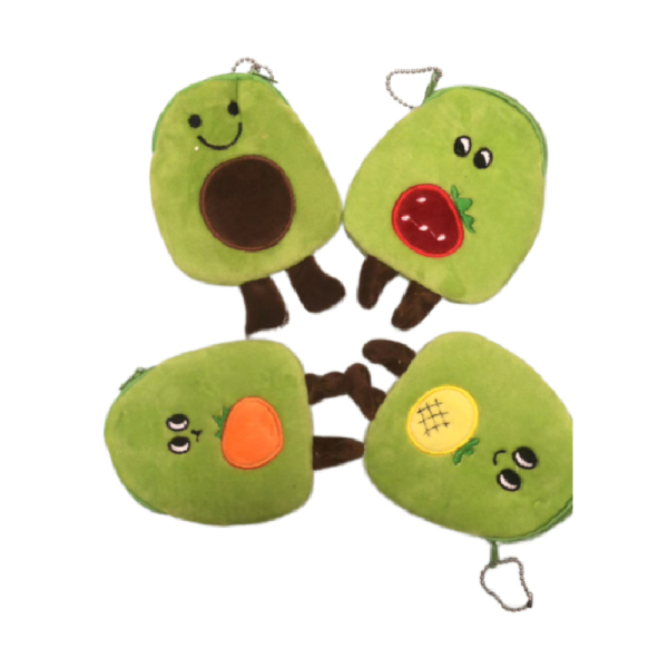 10cm Avocado Coin Purse,Mix color,Multiple styles,Textile【Packaging without Words】_201627076_hd