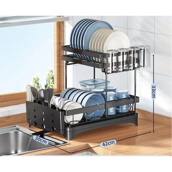 Double Water Filter Bowl Rack