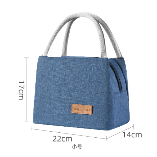 Lunch Handy Portable Work Bento Bag Aluminum Thickened Tote Lunchbox Bag