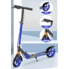 Shock-absorbing double brakes shock-absorbing big board youth two wheels foldable scooter,Scooter,one colour only,Metal【Packaging without Words】_201729346_1_m