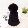 Pom Pom Padded Hat,Women,56-58CM,Winter Hat,100% acrylic【Packaging without Words】_P02671978_3_m