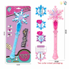 Snowflake Glitter Stick 2 Colors,Magic wand,Lights,Music,IC without language,Plastic【English Packaging】_201748277