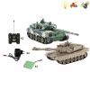 2pcs 1:28 tank set with charger