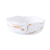 Кружево Marbled Gold Collection Platinum Lace Type 6-inch Round Soup Bowl,Только один вид,Керамика【Упаковка без надписей】_201401845