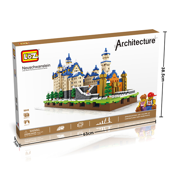 6800pcs Grand Neuschwanstein Building Blocks