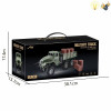 Six wheeled military command vehicle with USB cable,Remote Control,1:16,27HZ,4 directions,Lights,Remote controller excludes batteries,toy includes batteries,Non-transparent wheels,Plastic【English Packaging】_P02417604_3_m