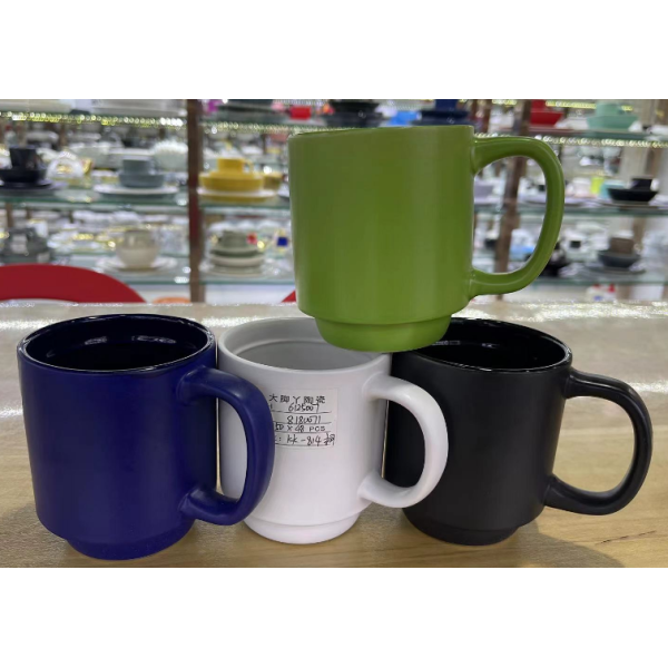 Solid Color Ceramic Mug,Mix color,Ceramics【Packaging without Words】_201638540_hd