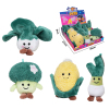 12PCS 4 styles of plush vegetable set pendant (corn/broccoli/cabbage/scallion),Plush【English Packaging】_201938580