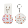 12PCS Large Mirror Keychain,Multiple styles,Plastic【Packaging without Words】_P02554684_2_m