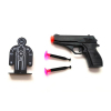 gun set Soft bullet Pistol
 Solid color With target Plastic【English Packaging】_P01969096_9_m