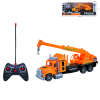 Crane construction vehicle Remote Control 4 directions Non-transparent wheels Plastic【English Packaging】_201162530