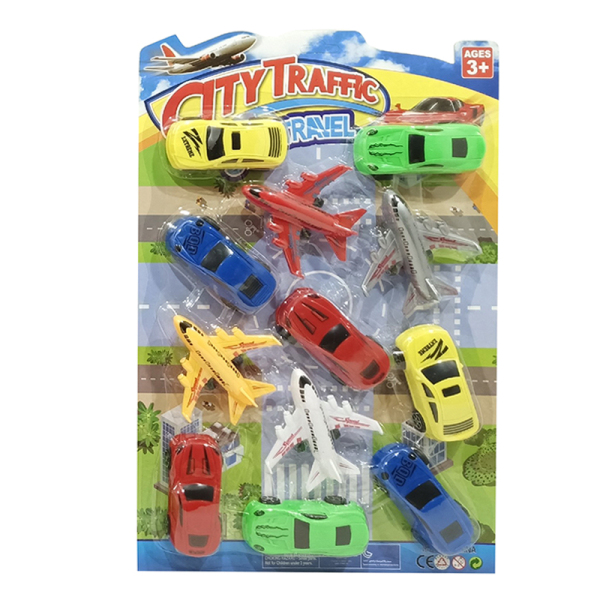 3 styles 8pcs car + 4pcs airplane