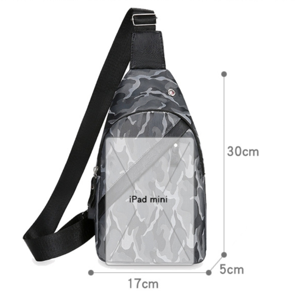 Multifunctional chest bag crossbody bag