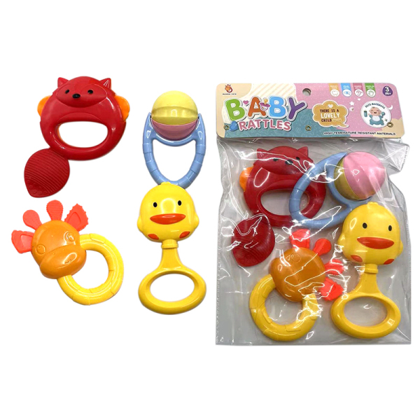 4pcs Rattles